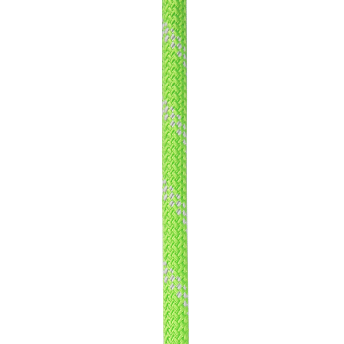 Edelrid Static Low Stretch 10.5mm Rope in Neon Green 