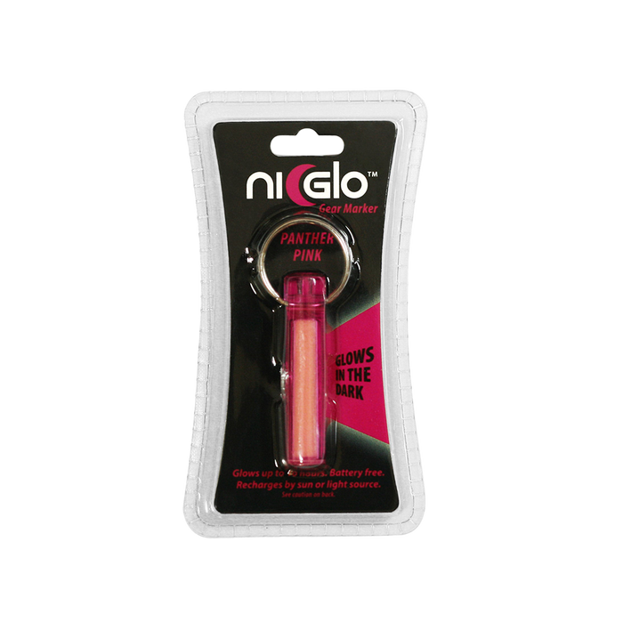 Gear Aid Ni Glo Panther Pink Colourway Gear Marker in Euro Hook Packaging 