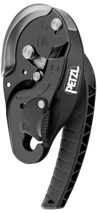 BLACK PETZL D020AA01 ID-S DESCENDER