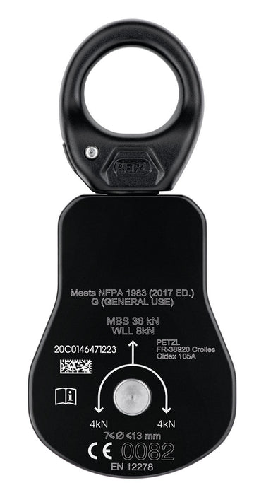 Back view of Petzl Spin L1 Pulley 