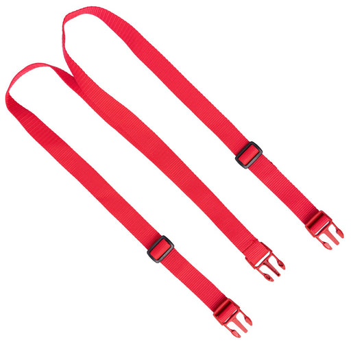 Palm Leg Straps TSR 100 Buckle in Red 