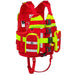 Palm Rescue Hybrid PFD in Red Palm Rescue Front Accessory Pocket and Palm Rescue Front Safety Pocket