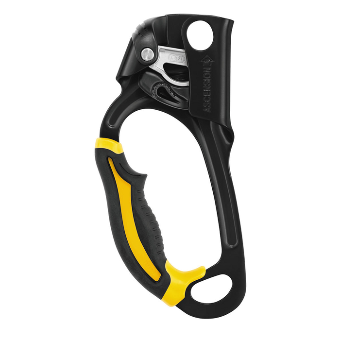 Petzl ASCENSION Black and Yellow Rope Clamp