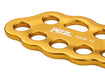 Close up of size M Petzl Paw rigging plate