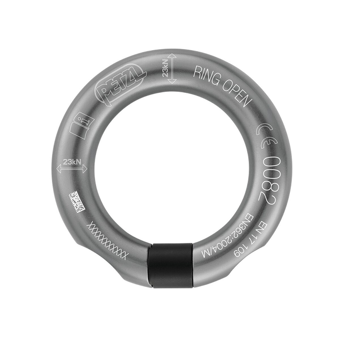 Back of Petzl Ring in Grey 