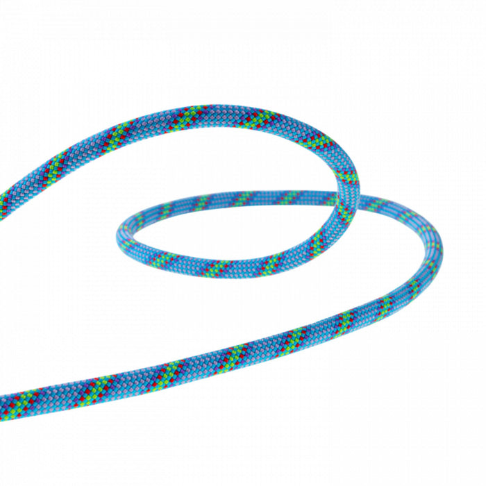 Beal Top Gun II 10.5mm Rope in Blue in a loop 