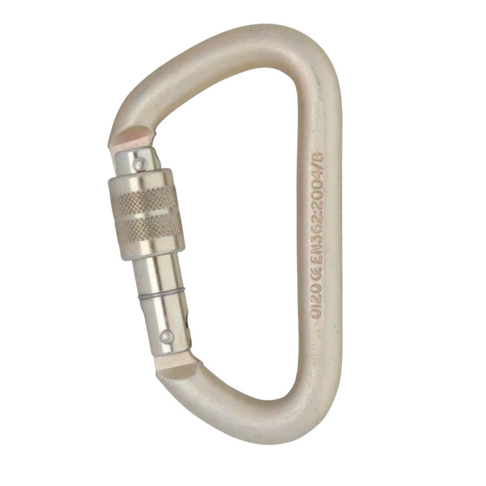 DMM 12mm Steel Offset D Screwgate Carabiner