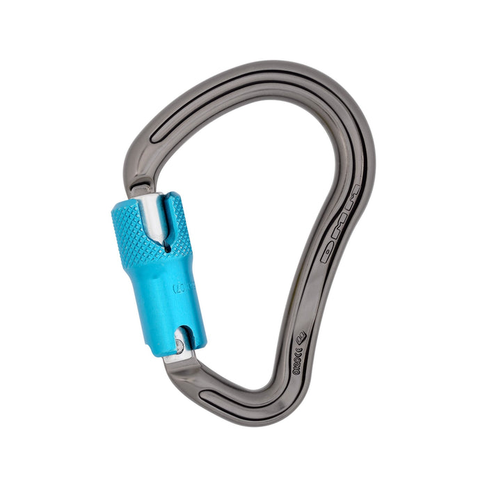 Titanium and Blue Boa HMS Kwiklok Ansi Carabiner