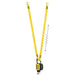 ABSORBICA®-Y 80
Double lanyard with integrated energy absorber with elasticised arms to avoid hindering progression