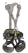 Petzl Top Chest Harness attached to Yellow and Black Seat Harness 