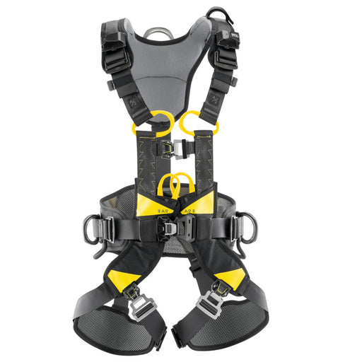 Petzl VOLT® WIND European Version
Fall-arrest and work positioning harness for the wind power industry with attachment point for vertical progression on rail or cable-based fall protection system