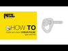 How to use Petzl Coeur Pulse Removable Anchor