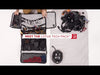 Product video of theCMC  Lotus Pack showing the different compartments of the bag with rescue ropes, carabiners and safety gear and equipment and model wearing it